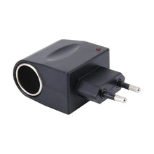 Load image into Gallery viewer, 6W Vehicle Power Inverters 220V AC/DC to 12V DC with Car Cigarette Lighter Socket Adapter Converter Vehicle Amplifier Power Output: DC 12V 500mA(EU Plug), 12V 500mA(EU Plug)