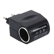 Load image into Gallery viewer, 6W Vehicle Power Inverters 220V AC/DC to 12V DC with Car Cigarette Lighter Socket Adapter Converter Vehicle Amplifier Power Output: DC 12V 500mA(EU Plug), 12V 500mA(EU Plug)