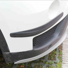 Load image into Gallery viewer, 2 PCS Universal Car Body Carbon Fiber Bumper Guard Protector Sticker/Car Crash Bar Bumper Strips /Car Crash Strips/Anti-rub Strips/Anti-rub Bar, Bumper Guard
