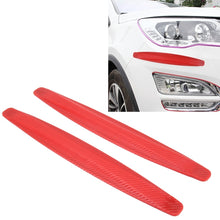 Load image into Gallery viewer, 2 PCS Universal Car Body Carbon Fiber Bumper Guard Protector Sticker/Car Crash Bar Bumper Strips /Car Crash Strips/Anti-rub Strips/Anti-rub Bar, Bumper Guard