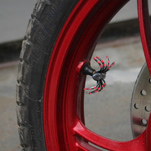 Load image into Gallery viewer, 2 PCS Universal Spider Shape Car Motor Bicycle Tire Valve Caps