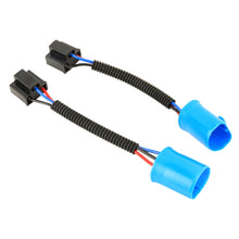 Load image into Gallery viewer, 1 Pair 9007 Male to H4 Female Bulb Holder Base Male Socket with Wire, 9007 Male to H4 Female