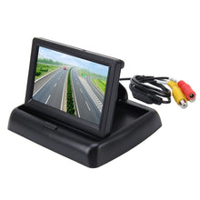 Load image into Gallery viewer, Foldable 4.3 inch Digital TFT LCD Car High Definition Monitor, Support Reverse Automatic Screen Function, Foldable 4.3 inch