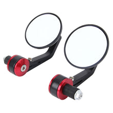 Load image into Gallery viewer, 2 PCS Universal Motorcycle Round Shape  Rear View Mirror for Most Motorcycle, Round Shape