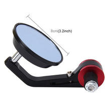 Load image into Gallery viewer, 2 PCS Universal Motorcycle Round Shape  Rear View Mirror for Most Motorcycle, Round Shape