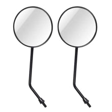 Load image into Gallery viewer, 2 PCS Motorcycle Universal ABS Shell Metal Holder Rear VIew Mirror for JH70 JC70 CG125, JH70 JC70 CG125