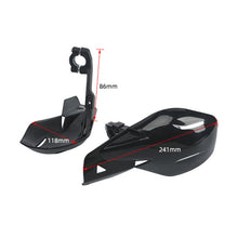 Load image into Gallery viewer, 2 PCS Motorcycle Universal ABS Handle Wind-block Handguard