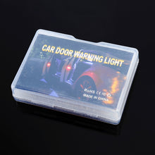 Load image into Gallery viewer, 2 PCS Car Door Anti-collision Warning Strobe Light (Red Light), Blue Light, Colorful Light, Yellow Light, Red Light