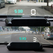 Load image into Gallery viewer, With Adjustable Reflection Board, Speed &amp; RPM &amp; Water Temperature &amp; Oil Consumption &amp; Driving Distance / Time &amp; Voltage Display, Over Speed Alarm, Connect OBD2 Interface, C500(Green), C500(Blue), C500（White)