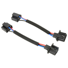 Load image into Gallery viewer, 1 Pair H13 Male to H4 Female Bulb Holder Base Male Socket with Wire, H13 Male to H4 Female