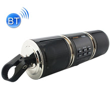 Load image into Gallery viewer, Motorcycle Waterproof Aluminum Shell Bluetooth Handle Stereo Speaker, Support BT/MP3/FM/TF