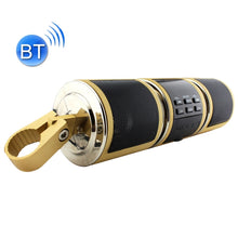 Load image into Gallery viewer, Motorcycle Waterproof Aluminum Shell Bluetooth Handle Stereo Speaker, Support BT/MP3/FM/TF