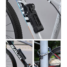 Load image into Gallery viewer, Foldable Alloy Steel Anti-theft Lock with Keys for Motorcycle Bike House Door, Anti-theft Lock