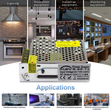 Load image into Gallery viewer, S-60-12 60W AC110/220V to DC 12V 5A  Power Inverter Power converter, 60W