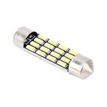 Load image into Gallery viewer, 2 PCS 2W 100 LM 6000K 36MM Bicuspid Port Car Dome Lamp LED Reading Light with 16 SMD-4014 LED Lamps, DC 12V, 36MM
