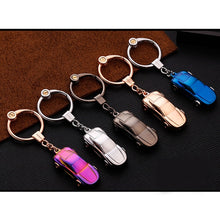 Load image into Gallery viewer, Metal Car Shape Decorative Keychain Holder(Random Color Delivery), Metal Car Shape