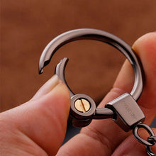 Load image into Gallery viewer, Metal Car Shape Decorative Keychain Holder(Random Color Delivery), Metal Car Shape
