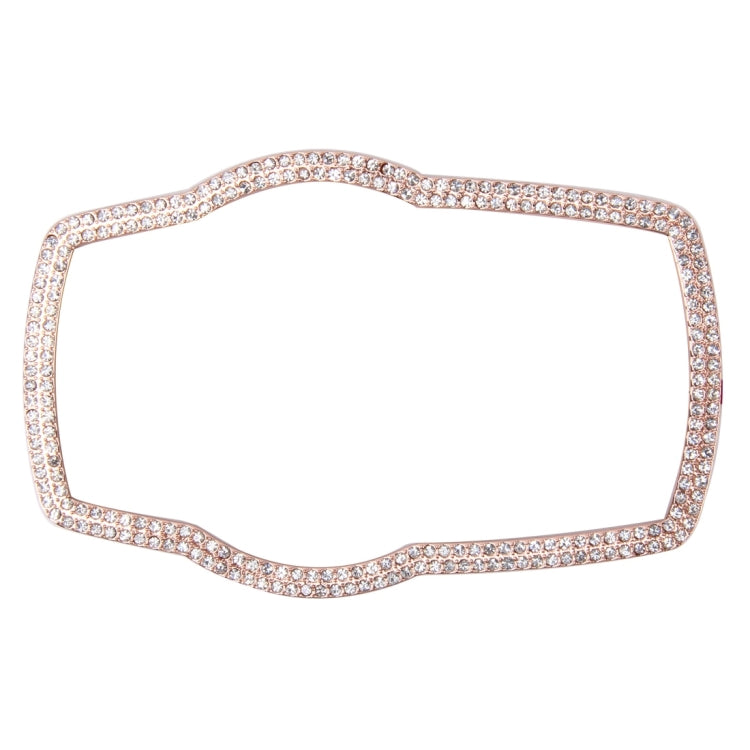 Car Aluminum Steering Wheel Decoration Ring with Diamonds For BMW