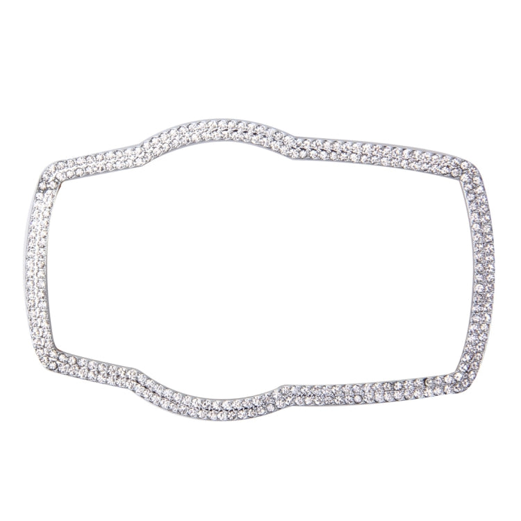 Car Aluminum Steering Wheel Decoration Ring with Diamonds For BMW