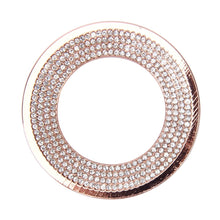 Load image into Gallery viewer, Car Aluminum Steering Wheel Decoration Ring with Diamonds For Volkswagen