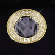 Load image into Gallery viewer, Car Aluminum Steering Wheel Decoration Ring with Diamonds For Volkswagen