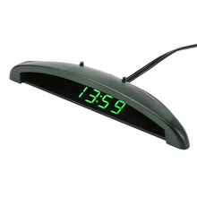 Load image into Gallery viewer, 2 in 1 Car LED Digital Display Thermometer Clock