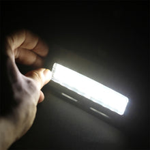 Load image into Gallery viewer, 2 PCS White Light Car LED Vanity Mirror Lamp Lights with 18 SMD-3528 Lamps for BMW F10 / F11 / F07 / F01 / F02 / F03 / F04, For BMW F10