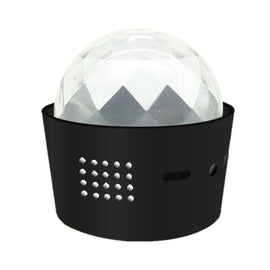 D33 5W USB Charging RGB Car Decoration Portable DJ Light Sound Activated Rotating Strobe Effect Atmosphere Light Star Music Light Lamp, DC 5V, D33