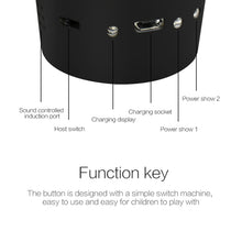 Load image into Gallery viewer, D33 5W USB Charging RGB Car Decoration Portable DJ Light Sound Activated Rotating Strobe Effect Atmosphere Light Star Music Light Lamp, DC 5V, D33