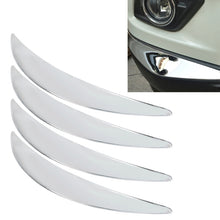 Load image into Gallery viewer, 4 PCS Universal Car Auto Plastic Body Bumper Guard Protector Strip Sticker(Silver), JM-330 4 PCS