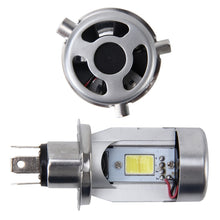 Load image into Gallery viewer, H4 HS1 Motorcycle Headlamps COB Spotlights Electric Car Fog Lights  6000K 20W 2600LM 5000Hours(White Light), 20W 2600LM