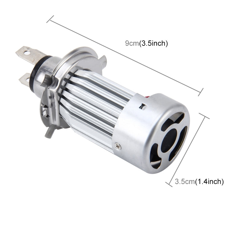 H4 HS1 Motorcycle Headlamps COB Spotlights Electric Car Fog Lights  6000K 20W 2600LM 5000Hours(White Light), 20W 2600LM