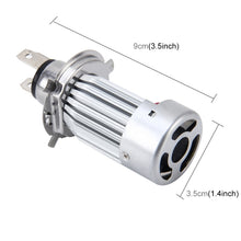Load image into Gallery viewer, H4 HS1 Motorcycle Headlamps COB Spotlights Electric Car Fog Lights  6000K 20W 2600LM 5000Hours(White Light), 20W 2600LM