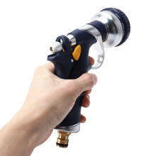 Load image into Gallery viewer, 8 Function Garden Water Gun Multi-functional Spray Gun Gardening Spray Gun Watering Guns Adjustable Hose Nozzles 8 Pattern Garden Water Gun, 8 Pattern