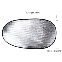 Load image into Gallery viewer, 10 PCS Motorcycle Electric Car Sun Cushion Pad Heat Reflective Sheet Aluminum Sheet Sun Shade Car Mats, Sun Cushion Pad