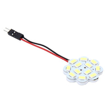 Load image into Gallery viewer, 2 PCS 3W 200 LM 6000K Flower Shape Car Auto Interior Doom Reading Light with 12 SMD-5630 LED Lamps Bicuspid and T10 Adapter Cable, DC 12V, Flower Shape Reading Light