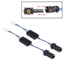 Load image into Gallery viewer, 2 PCS T10 Car Auto Clearance Light Warning Error-free Decoder Adapter for DC 12V/3W, T10
