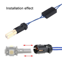 Load image into Gallery viewer, 2 PCS T10 Car Auto Clearance Light Warning Error-free Decoder Adapter for DC 12V/3W, T10