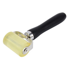 Load image into Gallery viewer, Car Auto Body Surface Window Wrapping Film Yellow Rubber Roller Scraper Sticker Tool with Black Wrapping Rubber Handle(Big Size), Big Size