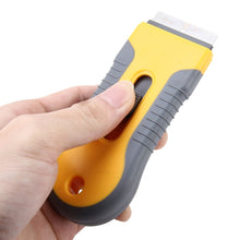 Load image into Gallery viewer, Car Auto Aluminum Scalable Multi-function Cleaning Knife Tool with Plastic Handle for Window Cleaning Wrapping Film, Aluminum Scalable Film Scraper
