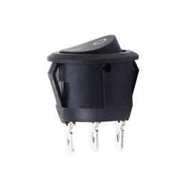 Car Auto Universal DIY 3 Pin Round Cap OFF- ON Push Button, 3 Pin