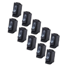 Load image into Gallery viewer, 10 PCS Car Auto Universal DIY 2 Pin Boat Cap OFF- ON Push Button, 2 Pin Boat Cap