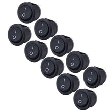 Load image into Gallery viewer, 10 PCS Car Auto Universal DIY 3 Pin Round Cap OFF- ON Push Button, 3 Pin