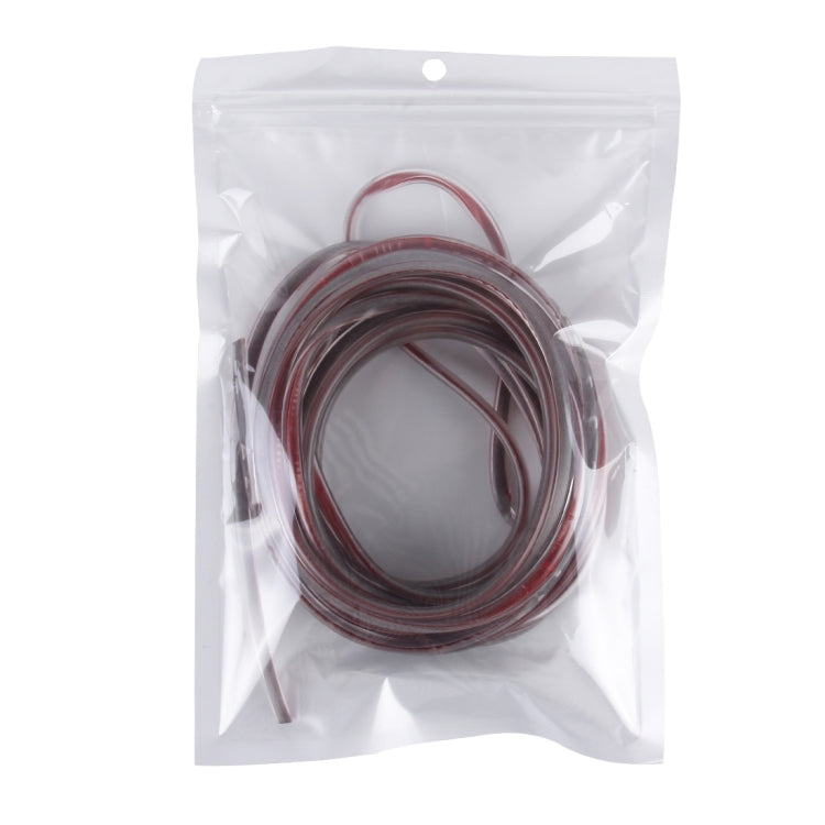 5m Car Decorative Strip PVC Chrome Decoration Strip Door Seal Window Seal, Transparent, White, Black, Grey, Blue, Red