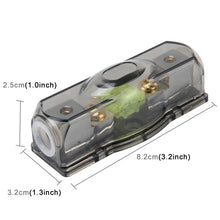 Load image into Gallery viewer, Car Auto Fuse Holder Blade Fuse Holder Bolt-on Fuse Holder with 100A Fuse for Car Audio, 100A
