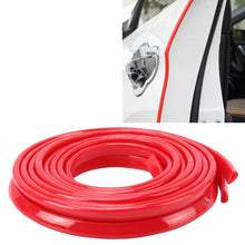 Load image into Gallery viewer, 5.6m Car Decorative Strip Rubber Chrome Decoration Strip Door Seal Window Seal, 5.6m Black, 5.6m Red, 5.6m Transparent