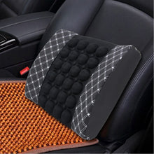 Load image into Gallery viewer, 12V Four Season Chemical Fiber Wrapping Lumbar Seat Relaxation Waist Support Cushion for Car Office Family
