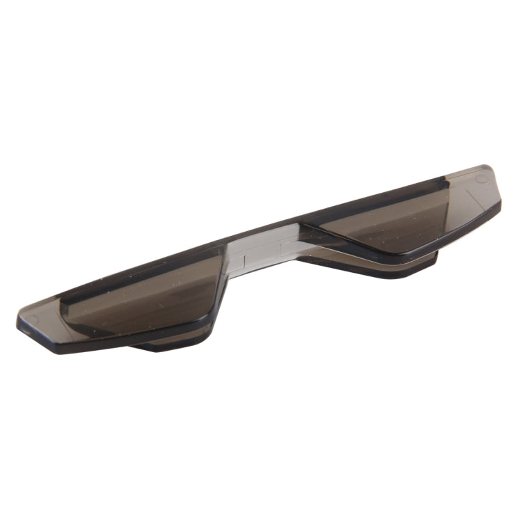 3R 3R-2107 4 PCS Rubber Car Side Door Edge Free Bending Protection Guards Cover Trims Stickers, Coffee, Transparent