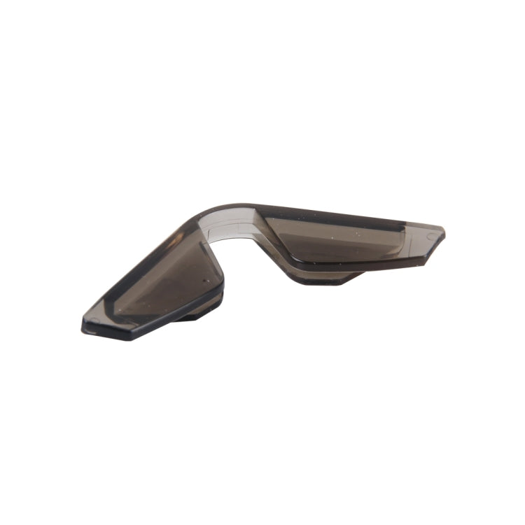 3R 3R-2107 4 PCS Rubber Car Side Door Edge Free Bending Protection Guards Cover Trims Stickers, Coffee, Transparent
