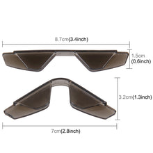 Load image into Gallery viewer, 3R 3R-2107 4 PCS Rubber Car Side Door Edge Free Bending Protection Guards Cover Trims Stickers, Coffee, Transparent